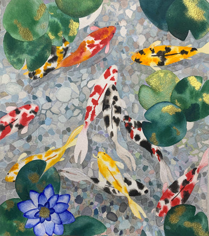 “Koi pond”